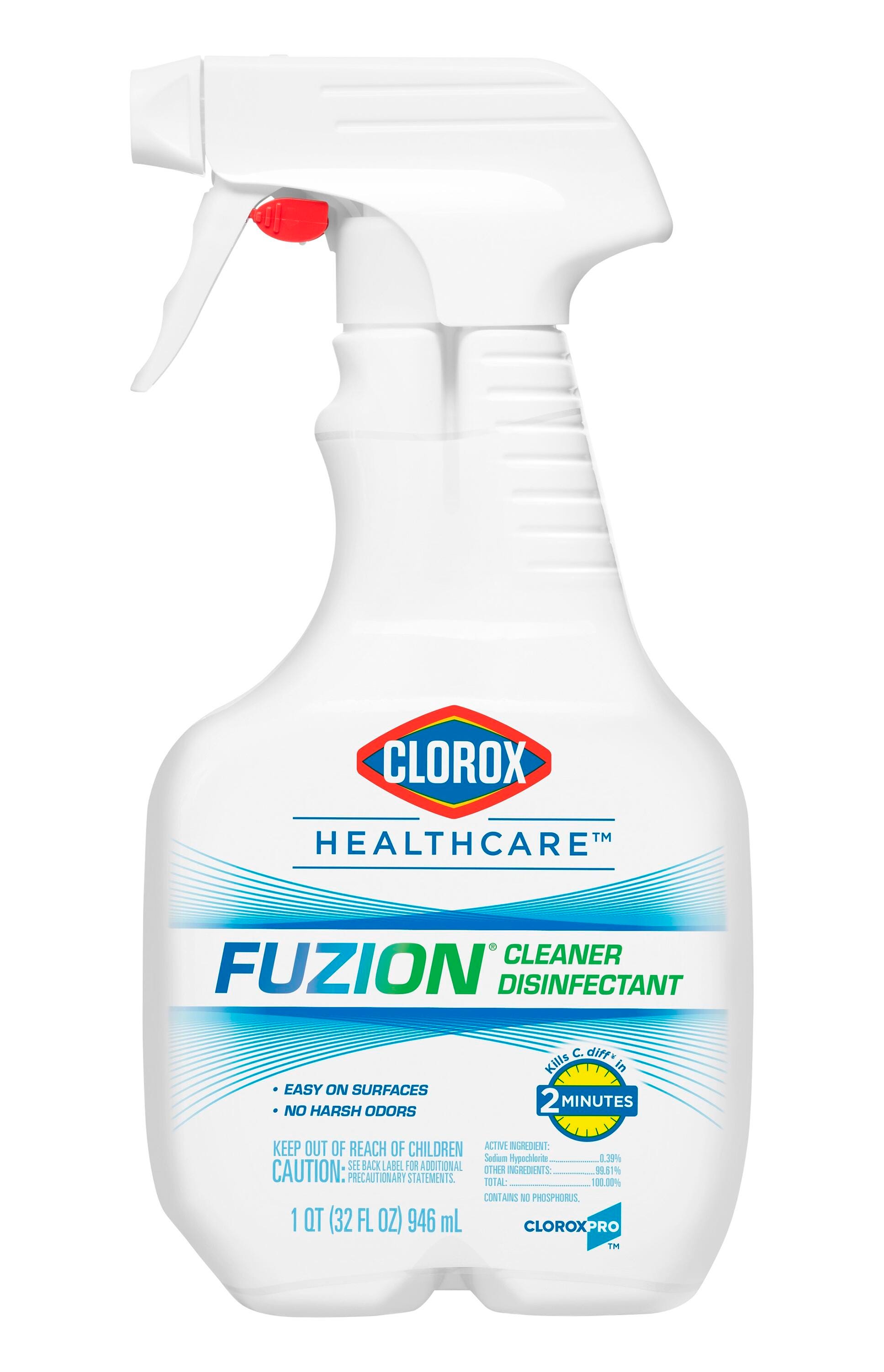 fufufunochi Clorox Fuzion Disinfectant Cleaner, 32 Ounces